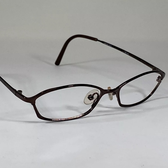KENNETH COLE “CATWALK” 000 Italy Dark Brown Polish 51-16-140 Eyeglasses Frame - Picture 1 of 11